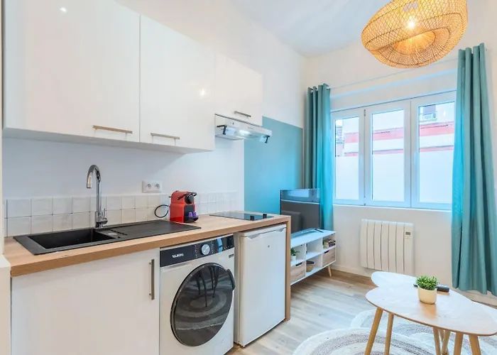 Apartment Near Tram & Parc Barbieux, Chr + Parking